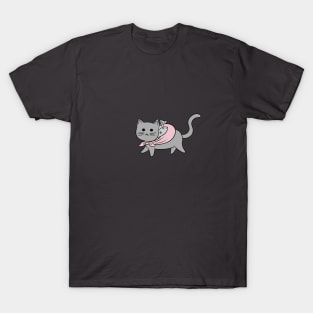 Kitty goes on a walk T-Shirt